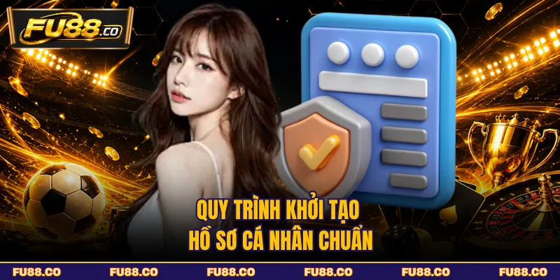 Quy trình khởi tạo hồ sơ cá nhân chuẩn