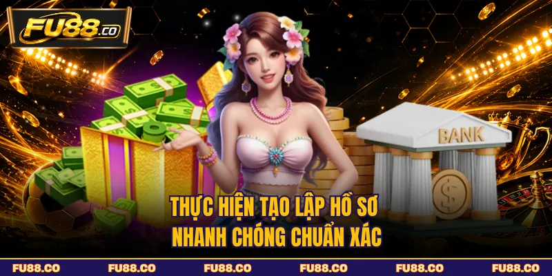 Thực hiện tạo hồ sơ thành viên mới đúng quy định